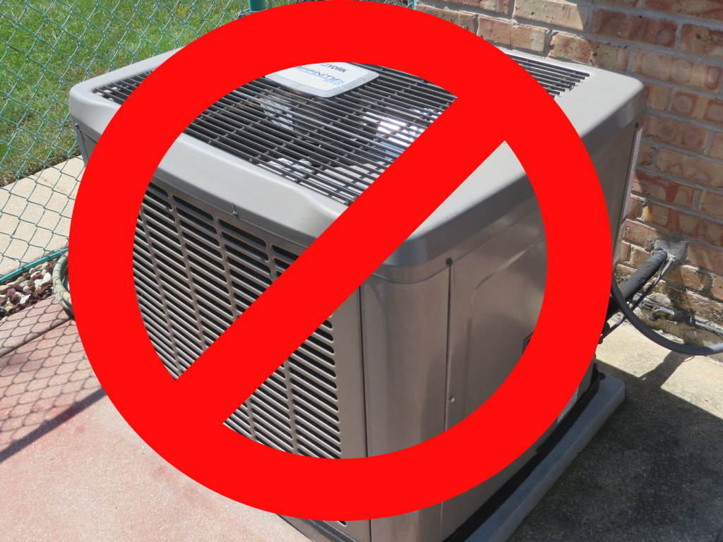 HVAC condenser unit not working properly Cool Change NC
