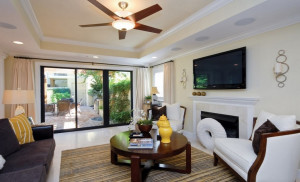 Using ceiling fans can lower your air conditioning bill